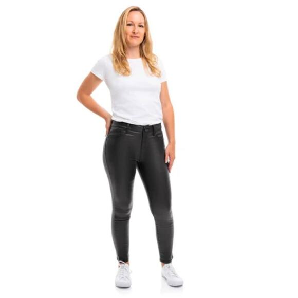 1822 Denim Pants - 1822 denim Coated ankle/skinny jeans Size 12p mob Wife Girl's night out Festival